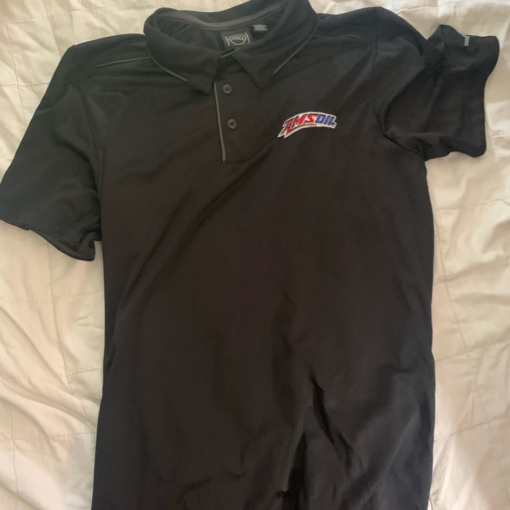 Men’s Amsoil Stormtech Performance  Black Short Sleeve Shirt M